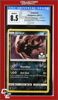 Burning Shadows Darkrai 87/147 Reverse Holo Pokemon League CGC 8.5
