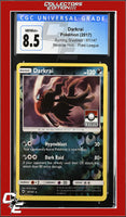 Burning Shadows Darkrai 87/147 Reverse Holo Pokemon League CGC 8.5
