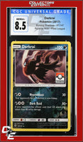 Burning Shadows Darkrai 87/147 Reverse Holo Pokemon League CGC 8.5
