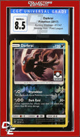 Burning Shadows Darkrai 87/147 Reverse Holo Pokemon League CGC 8.5
