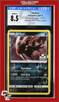 Burning Shadows Darkrai 87/147 Reverse Holo Pokemon League CGC 8.5
