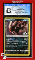 Burning Shadows Darkrai 87/147 Reverse Holo Pokemon League CGC 8.5
