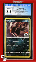 Burning Shadows Darkrai 87/147 Reverse Holo Pokemon League CGC 8.5

