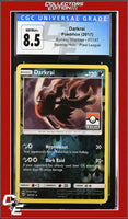 Burning Shadows Darkrai 87/147 Reverse Holo Pokemon League CGC 8.5
