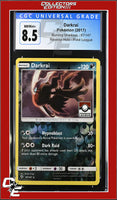 Burning Shadows Darkrai 87/147 Reverse Holo Pokemon League CGC 8.5
