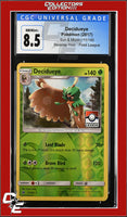Sun & Moon Decidueye 11/149 Reverse Holo Pokemon League CGC 8.5
