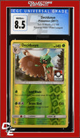 Sun & Moon Decidueye 11/149 Reverse Holo Pokemon League CGC 8.5

