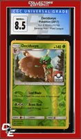 Sun & Moon Decidueye 11/149 Reverse Holo Pokemon League CGC 8.5
