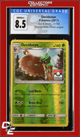 Sun & Moon Decidueye 11/149 Reverse Holo Pokemon League CGC 8.5
