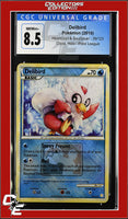 HeartGold & SoulSilver Delibird 39/123 Crosshatch Holo Pokemon League CGC 8.5
