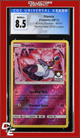 Burning Shadows Diancie 94/147 Reverse Holo Pokemon League CGC 8.5
