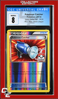 Kalos Starter Set Pokemon Catcher 36/39 Rev. Holo Pokemon League CGC 8
