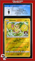 Guardians Rising Oricorio 46/145 Reverse Holo Pokemon League CGC 9
