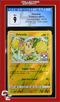 Guardians Rising Oricorio 46/145 Reverse Holo Pokemon League CGC 9
