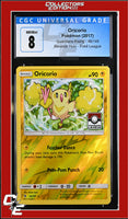 Guardians Rising Oricorio 46/145 Reverse Holo Pokemon League CGC 8
