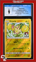 Guardians Rising Oricorio 46/145 Reverse Holo Pokemon League CGC 9
