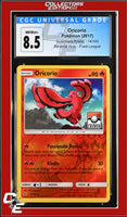 Guardians Rising Oricorio 14/145 Reverse Holo Pokemon League CGC 8.5
