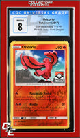Guardians Rising Oricorio 14/145 Reverse Holo Pokemon League CGC 8
