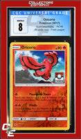 Guardians Rising Oricorio 14/145 Reverse Holo Pokemon League CGC 8
