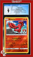Guardians Rising Oricorio 14/145 Reverse Holo Pokemon League CGC 9
