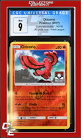 Guardians Rising Oricorio 14/145 Reverse Holo Pokemon League CGC 9
