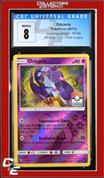 Guardians Rising Oricorio 56/145 Reverse Holo Pokemon League CGC 8

