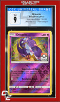 Guardians Rising Oricorio 56/145 Reverse Holo Pokemon League CGC 9
