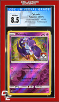 Guardians Rising Oricorio 56/145 Reverse Holo Pokemon League CGC 8.5
