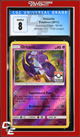 Guardians Rising Oricorio 56/145 Reverse Holo Pokemon League CGC 8
