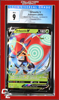SWSH Black Star Promo Orbeetle V SWSH078 Orbeetle V Box CGC 9
