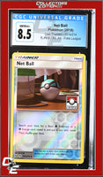Lost Thunder Net Ball 187a/214 Reverse - Alternate Art Pokemon League CGC 8.5
