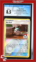 Lost Thunder Net Ball 187a/214 Reverse - Alternate Art Pokemon League CGC 8.5
