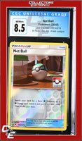 Lost Thunder Net Ball 187a/214 Reverse - Alternate Art Pokemon League CGC 8.5
