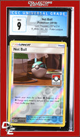 Lost Thunder Net Ball 187a/214 Reverse - Alternate Art Pokemon League CGC 9
