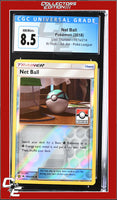 Lost Thunder Net Ball 187a/214 Reverse - Alternate Art Pokemon League CGC 8.5
