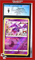 Lost Thunder Naganadel Reverse Holo Pokemon League 108/214 CGC 9
