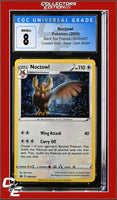 SWSH Black Star Promo Noctowl Cosmos Holo Rebel Clash Blister SWSH027 CGC 8
