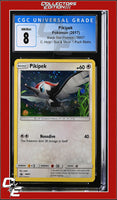 SM Black Star Promo Pikipek C. Holo Sun & Moon 1-Pack Blstrs. SM07 CGC 8
