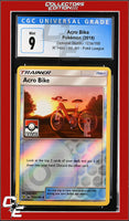 Celestial Storm Acro Bike 123a/168 Reverse - Alternate Art Pokemon League CGC 9
