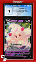 Champion's Path Alcremie V 022/073 Holo CGC 7
