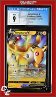 Vivid Voltage Ampharos V 049/185 CGC 9
