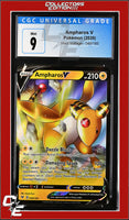 Vivid Voltage Ampharos V 049/185 CGC 9
