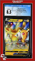 Vivid Voltage Ampharos V 049/185 CGC 8.5

