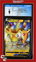 Vivid Voltage Ampharos V 049/185 CGC 9
