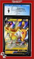 Vivid Voltage Ampharos V 049/185 CGC 9
