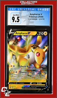Vivid Voltage Ampharos V 049/185 CGC GEM MINT 10

