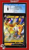 Vivid Voltage Ampharos V 049/185 CGC 9
