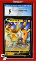Vivid Voltage Ampharos V 049/185 CGC 9
