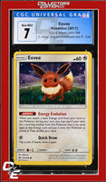 Sun & Moon Eevee 101/149 C. Holo Espeon/Umbreon-GX P. Coll. CGC 7
