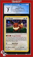 Sun & Moon Eevee 101/149 C. Holo Espeon/Umbreon-GX P. Coll. CGC 7
